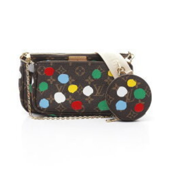 Louis Vuitton YK Multi Pochette Accessoires Shoulder Bag Brown Multicolor - Picture 1 of 6